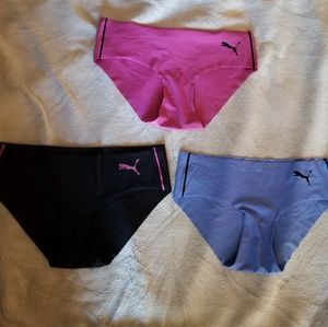 NWOT 3 Puma sport no show underwear set